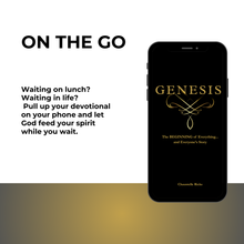 Load image into Gallery viewer, Sample Bible Study Journal Through The Book 50-Day Journey Chapter 1
