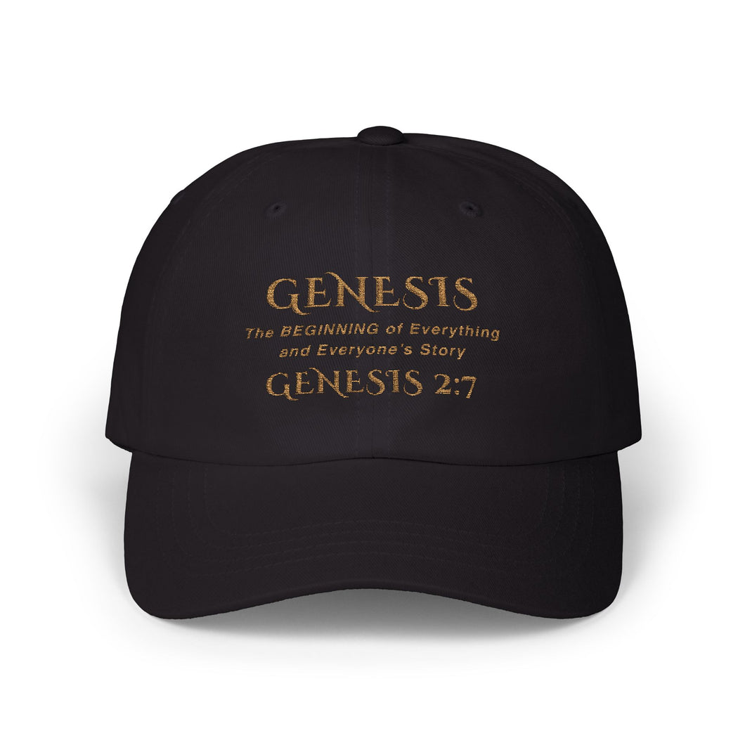 The Book of Genesis Ball Cap, Christian Gift, Religious Gift for Friends, Faith-Inspired Birthday Gifts, Pastor Appreciation Gift, Christian Bible Verse Hat