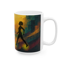 Load image into Gallery viewer, Personalized Proverbs 3 5-6 He Leads Me On 11 or 15 oz Coffee Mug
