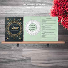 Load image into Gallery viewer, Motivational Prayer Journal  &#39;On the Altar&#39; - Guided 24-Hour Reflection &amp; Spiritual Growth Prompted Daily Devotional Write Out Your Praise
