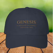 Load image into Gallery viewer, The Book of Genesis Ball Cap, Christian Gift, Religious Gift for Friends, Faith-Inspired Birthday Gifts, Pastor Appreciation Gift, Christian Bible Verse Hat
