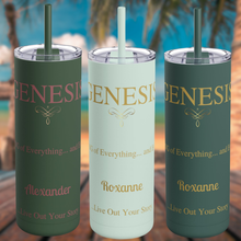 Load image into Gallery viewer, Personalized  Genesis 20oz Christian Theme Tumbler

