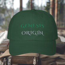 Load image into Gallery viewer, Scripture Drop Genesis Embroidered Inspirational Dad Cap for Pastor or Ministry Appreciation Gifts Bible Camp Church Group or Family Reunion
