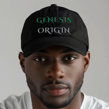 Load image into Gallery viewer, Scripture Drop Genesis Embroidered Inspirational Dad Cap for Pastor or Ministry Appreciation Gifts Bible Camp Church Group or Family Reunion
