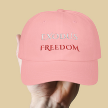 Load image into Gallery viewer, Scripture Drop Exodus Embroidered Inspirational Dad Cap for Pastor or Ministry Appreciation Gifts Bible Camp Church Group or Family Reunion
