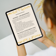Load image into Gallery viewer, Genesis Bible Study Journal: 50-Day Digital Devotional Journey
