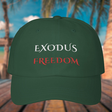 Load image into Gallery viewer, Scripture Drop Exodus Embroidered Inspirational Dad Cap for Pastor or Ministry Appreciation Gifts Bible Camp Church Group or Family Reunion
